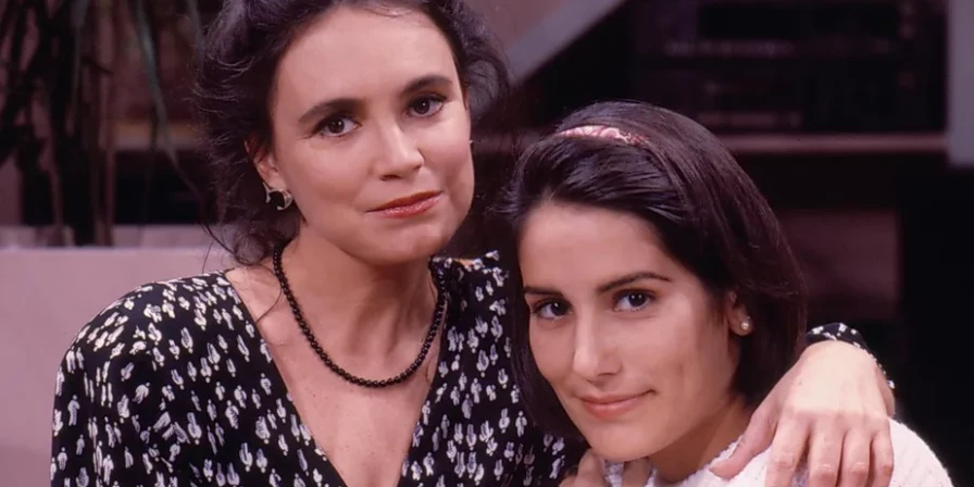 Raquel (Regina Duarte) e Maria de Fátima (Glória Pires) em Vale Tudo