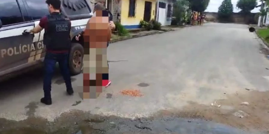 Suspeito de abusar de duas crianças, de 8 e 11 anos, em Bacabal é preso.