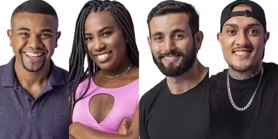 Davi, Leidy Elin, Matteus e MC Bin Laden formam a 14ª berlinda