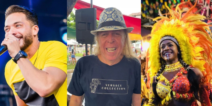 Wesley Safadão, Boi de Nina Rodrigues e Roberto Ricci no São João da Thay 2024.
