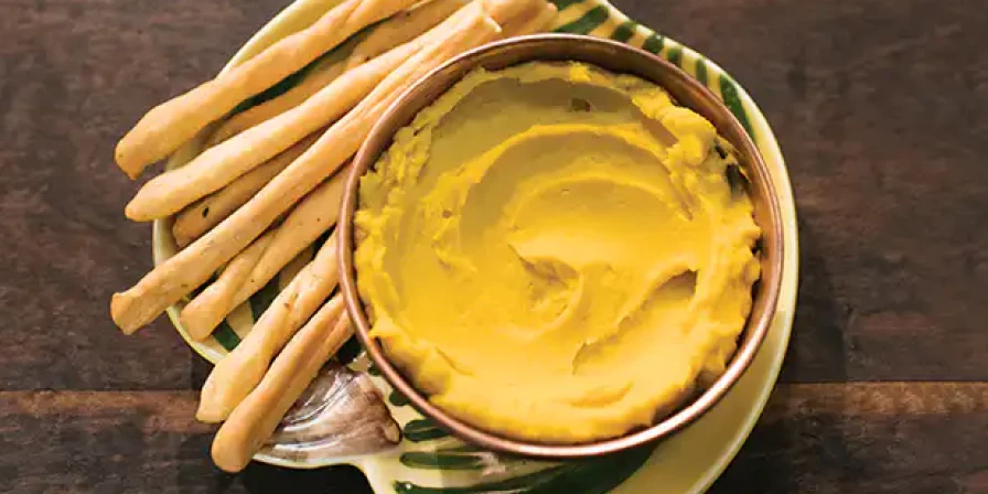 Dip de abóbara.