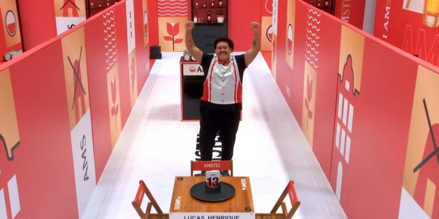 Lucas Henrique é o Líder do BBB 24 pela quinta vez. (Foto: Divulgação)