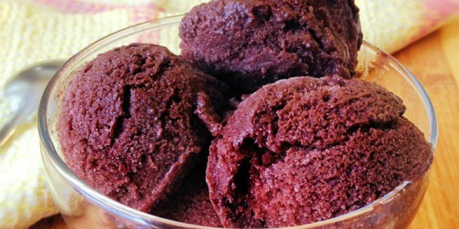 Sorvete de açaí