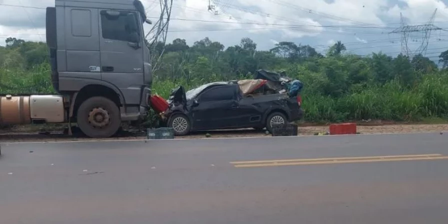 Acidente fatal aconteceu em Presidente Dutra, no Km 337 da BR-135.