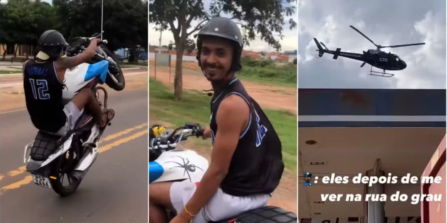 Homem é preso por "dar grau" e debochar da polícia em Barra do Corda.