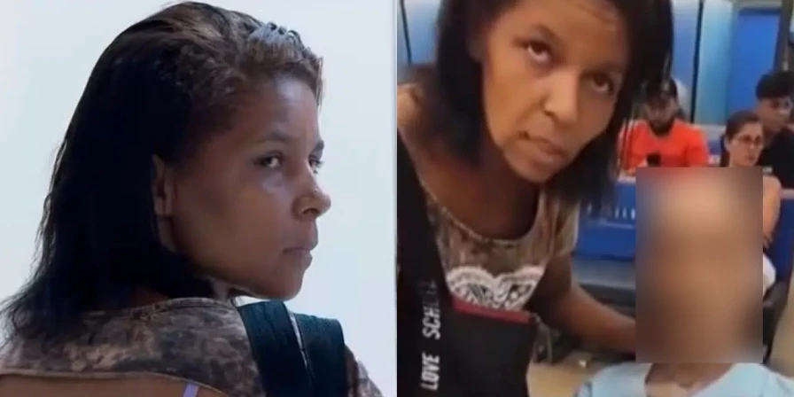 Érika de Souza Vieira Nunes, de 42 anos, levou o tio para receber um empréstimo de R$ 17 mil.