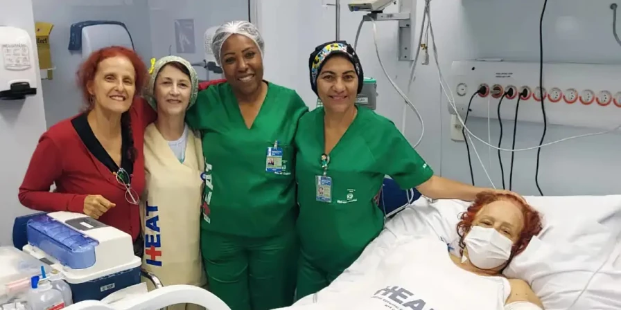 Roseana foi gravemente ferida pelo ataque e teve o braço e a orelha direita arrancados pelos animais.