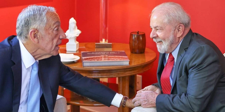 Rebelo em recente encontro com o presidente Lula
