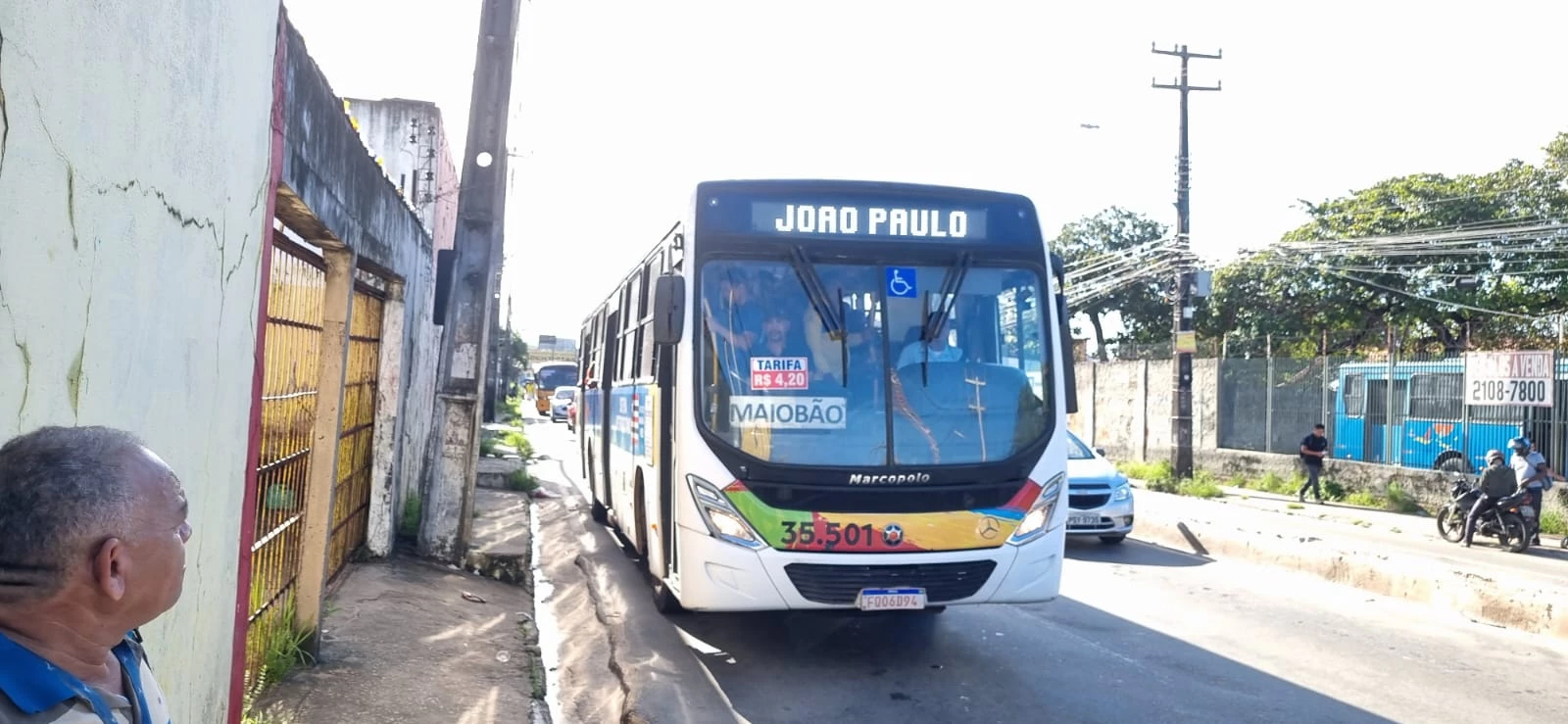 Maioria dos ônibus semiurbanos volta a circular. (Foto: Murilo Lucena/TV Mirante)