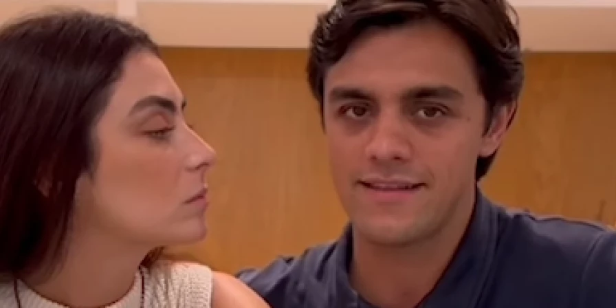 Felipe Simas contando sobre diagnóstico.