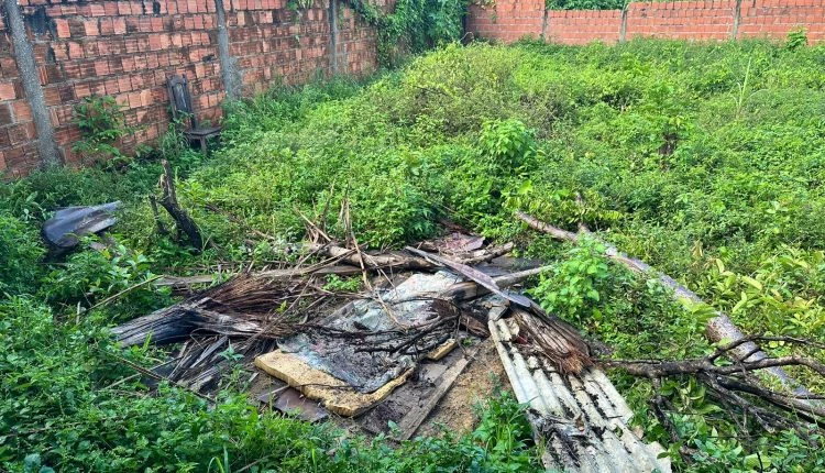 De acordo com a polícia, o homem teria enterrado o corpo Diego Rodrigues Nascimento no quintal de um condomínio. Foto: Divulgação / Polícia Civil do Maranhão
