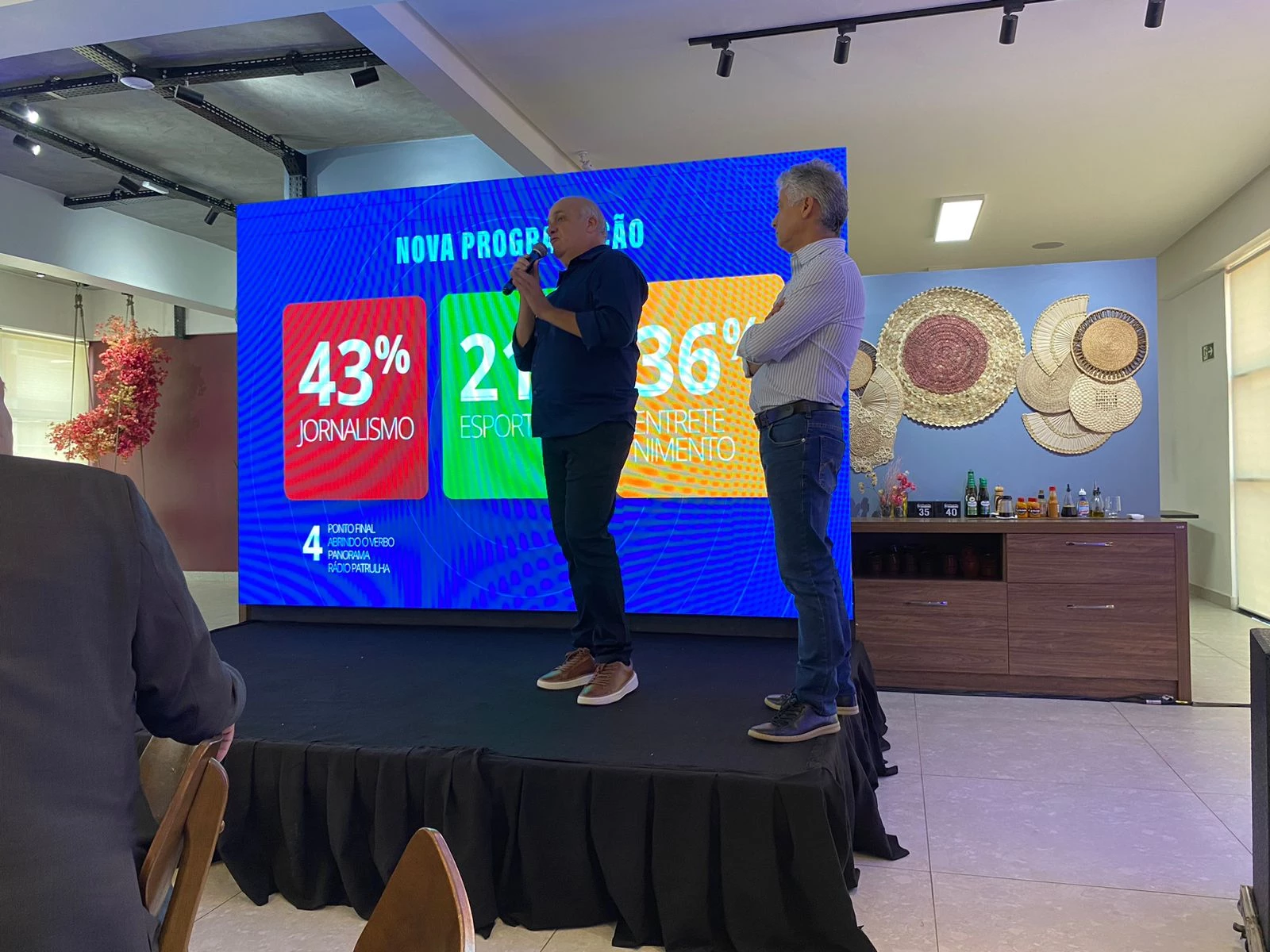 Lançamento da rádio Mirante News FM.
