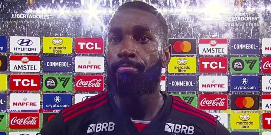 Gerson, meia do Flamengo.