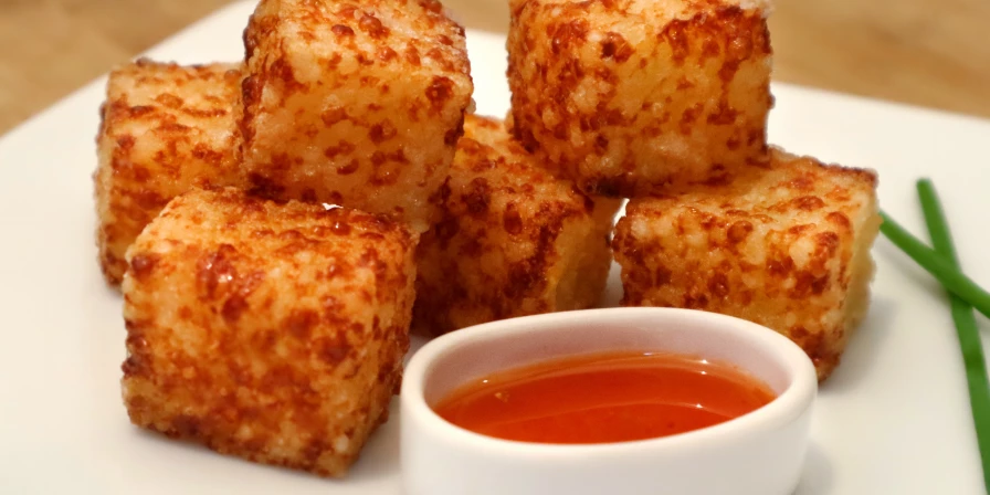 Dadinho de tapioca.