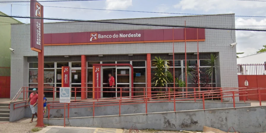 Agência do Banco do Nordeste em Santa Inês.