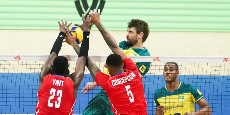 Agora a seleção brasileira volta a entrar em ação pela VNL na próxima quinta-feira (23).