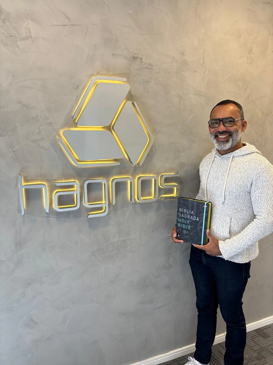 Aldo Menezes é responsável por todo o processo de produção das obras da editora Hagnos. (Foto: Divulgação)