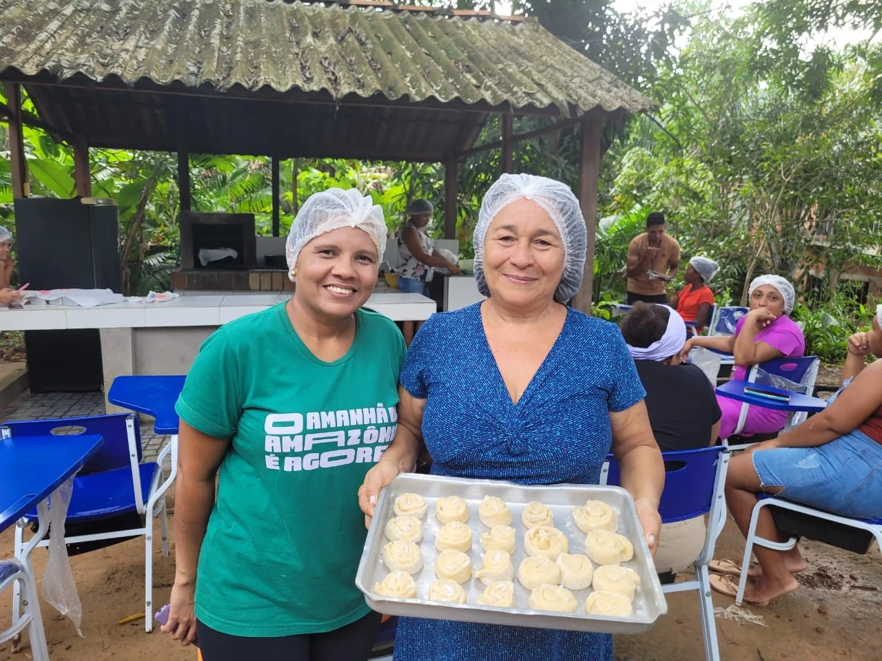 Coordenadoras do projeto Casa de Elena, Ione Moraes e Elena Viegas.