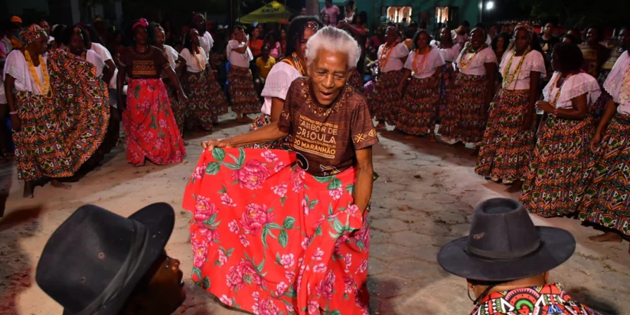 Encontro de Tambores de Crioula das Comunidades Quilombolas do Maranhão chega a Santa Rita.