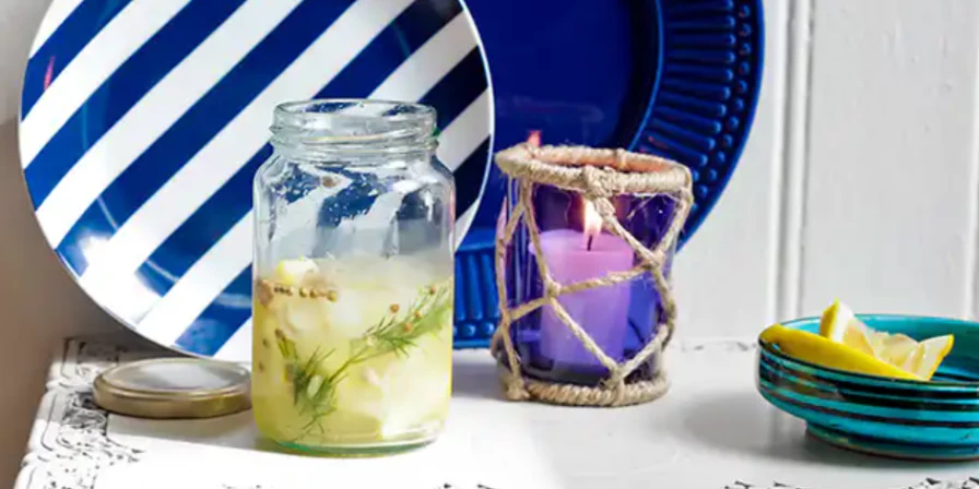 Caipirinha de limão siciliano.