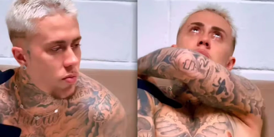 MC Daniel chora após eliminação no Dança dos Famosos.
