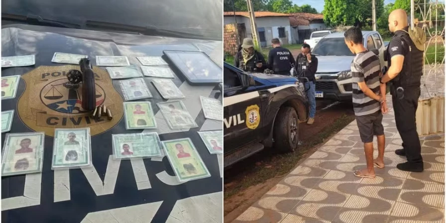 A polícia estima que os criminosos cobravam de três a cinco mil reais para realizar as provas.
