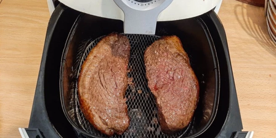 Picanha na air fryer.