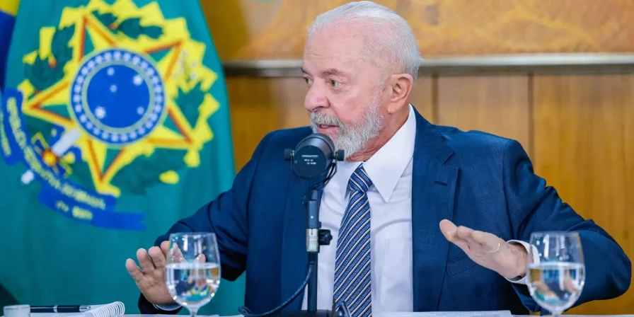 O presidente Luiz Inácio Lula da Silva.
