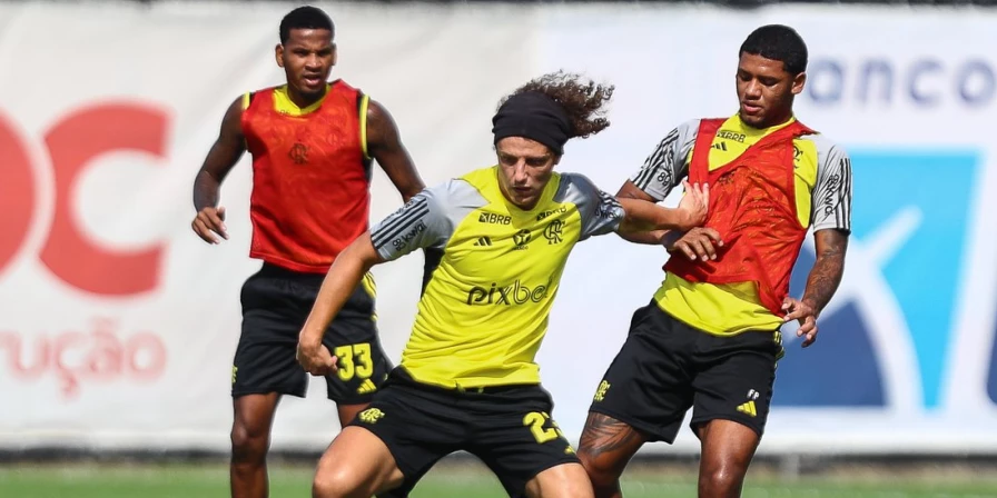 Treino do Flamengo.