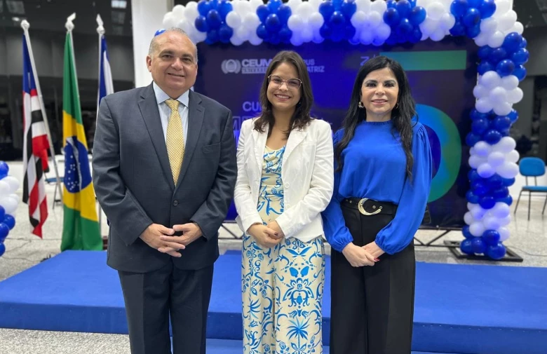 A recente conquista do curso de Medicina do Campus Imperatriz, contemplado com nota máxima em avaliação de reconhecimento institucional, foi motivo de celebração na noite da última segunda-feira (24) entre coordenadores, docentes, colaboradores e autoridades da Universidade Ceuma. / Foto: Divulgação/Ceuma Imperatriz.