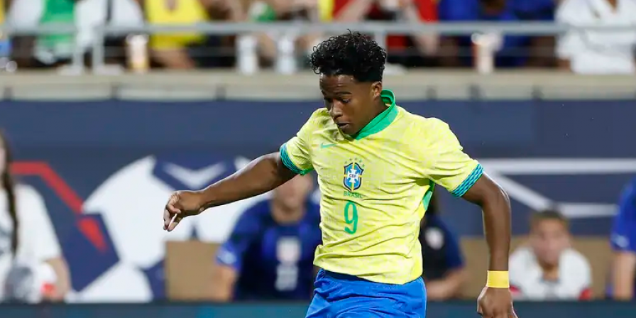 Endrick brilha na vitória do Brasil