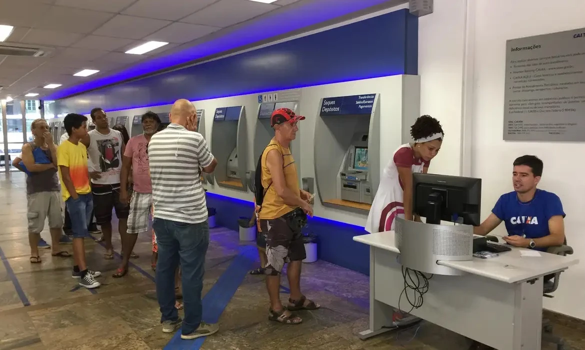 Agência da Caixa.