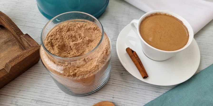 E se você gosta de um capuccino menos doce, substitua o chocolate em pó por cacau, fica uma delícia!