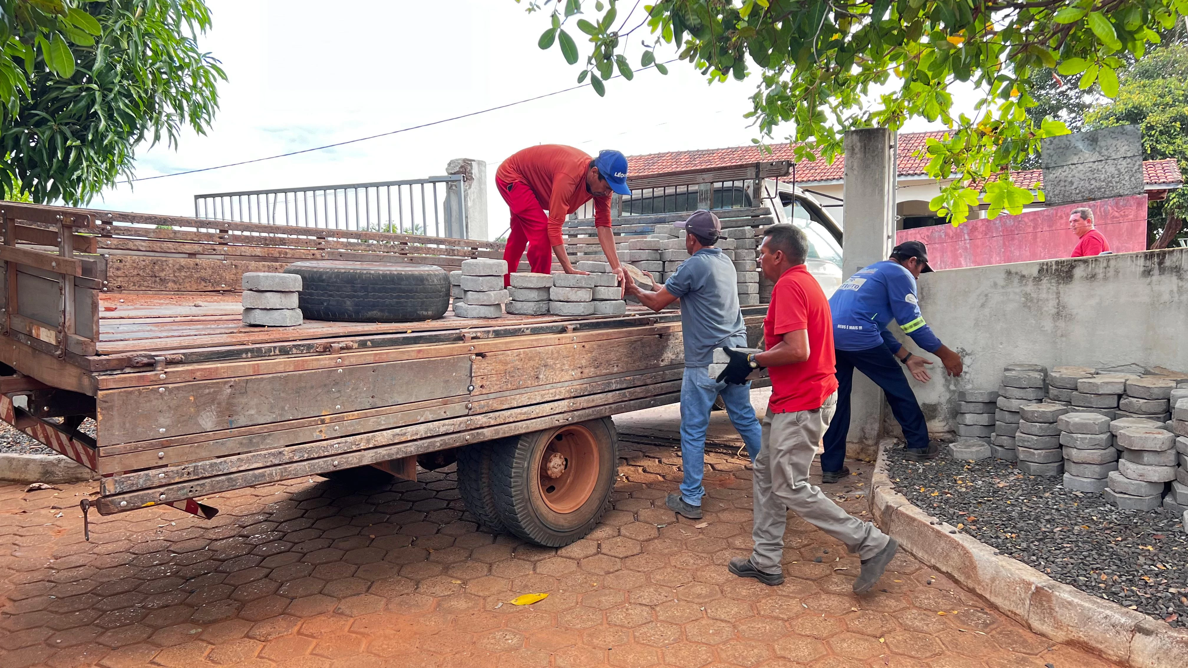 Devolução dos materiais