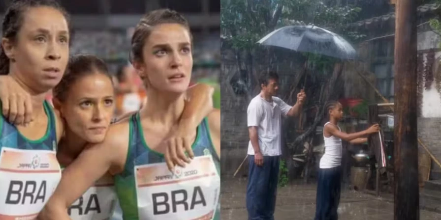 "4x100 - correndo por um sonho" e "Karatê Kid" na Sessão da Tarde.