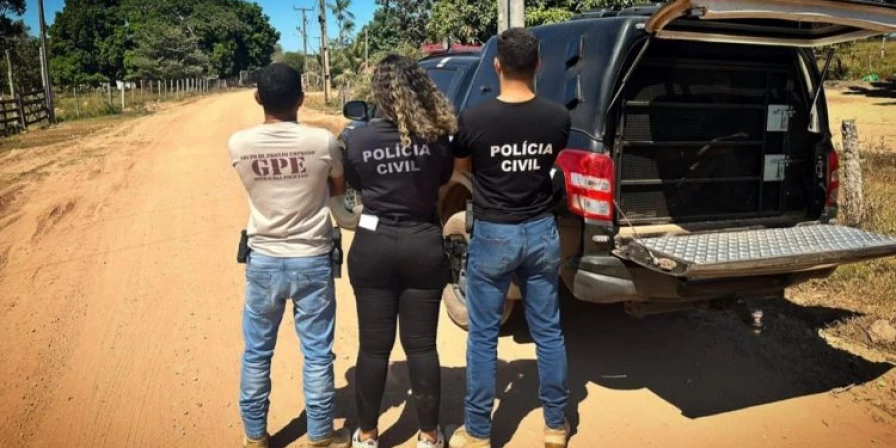 De posse dos indícios de crime, a polícia representou junto ao Poder Judiciário pela prisão do suspeito.