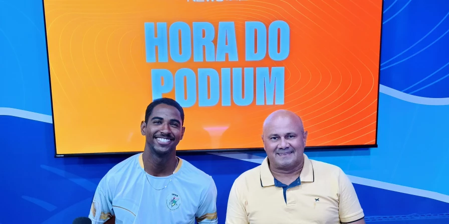 Representante da Federação do esporte no estado e atleta paralímpico foram os convidados do "Hora do Podium"