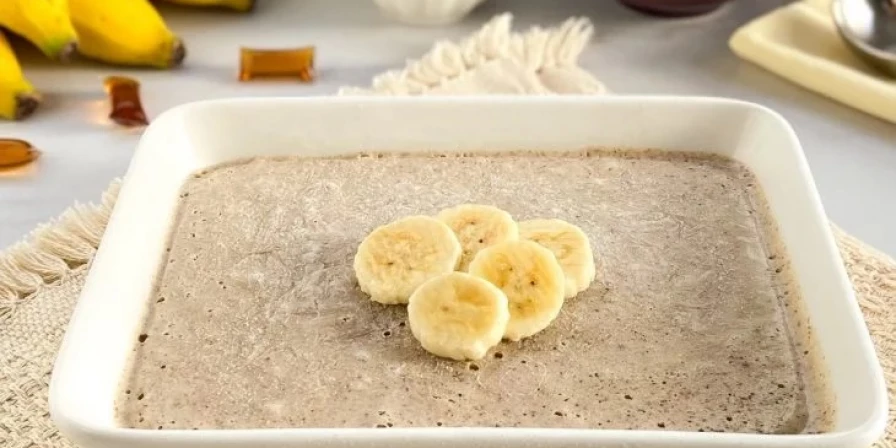 Adoçado com mel, também leva chia e iogurte natural desnatado, que garantem a textura cremosa.