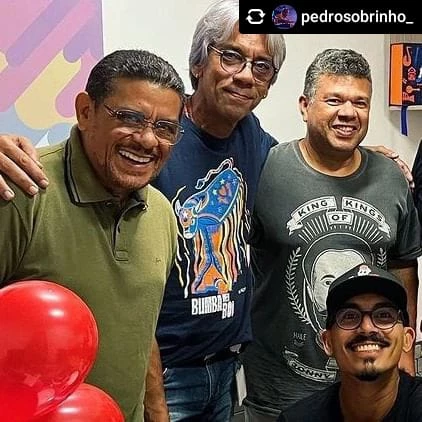 Equipe da Mirante FM em clima de aniversário de 43 anos da emissora com uma programação especial cuja estreia será nesta quinta, dia 8 de agosto, das 13h às 14h. Foto: Instagram/Mirante FM
