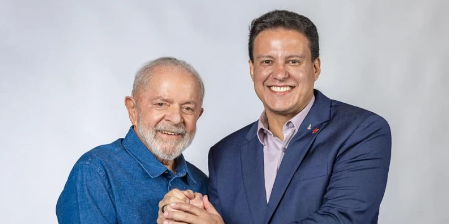 Lula recebeu Felipe Camarão em Brasília