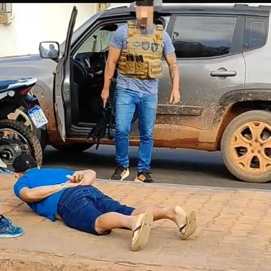 Homem foi preso em Lago da Pedra. (Foto: Divulgação / PC-MA)
