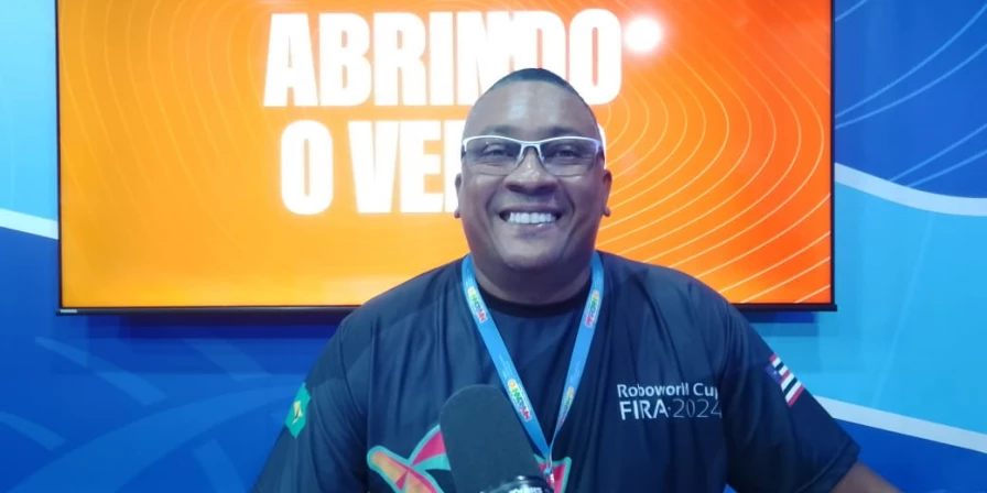 Assessor técnico da coordenação de Robótica, George Allem, concedeu entrevista ao Abrindo o Verbo.