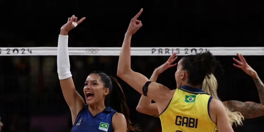 Nyeme celebra ponto do Brasil nos Jogos Olímpicos