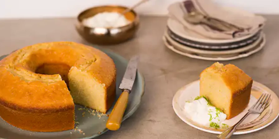 Bolo de limão.