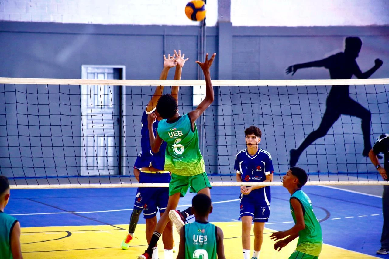 Modalidade do vôlei está em sua reta final nos JEMs ( Foto - Orcenil Júnior/Sedel)