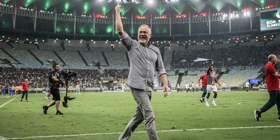 Mano Menezes, técnico do Fluminense.