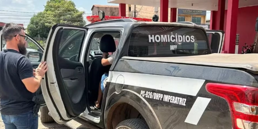 O suspeito foi preso pela Polícia Civil do Maranhão, através da Delegacia de Homicídio e de Proteção à Pessoa (DHPP) de Imperatriz.