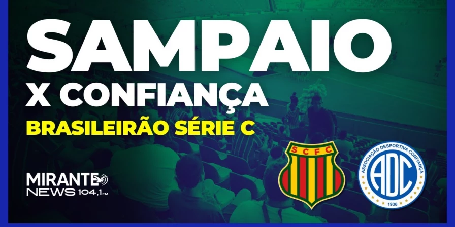 Sampaio Corrêa e Confiança se enfrentaram pela Série C.