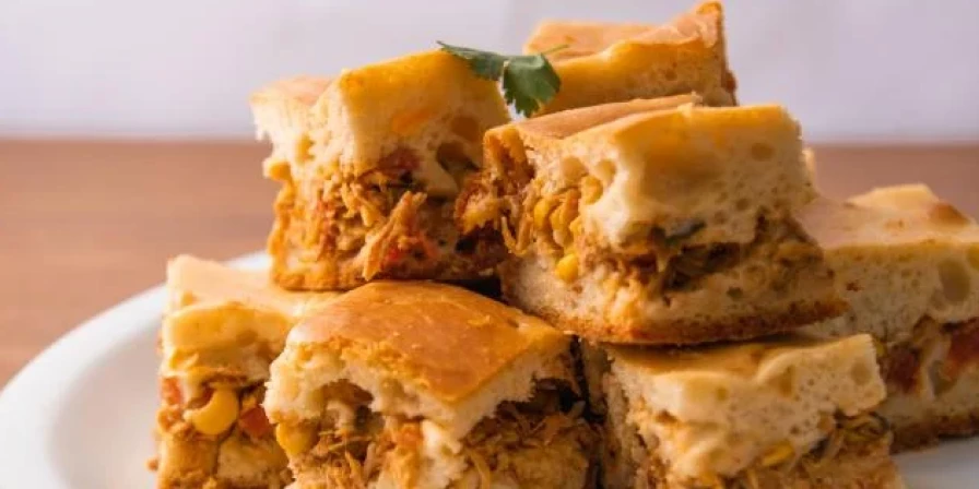 Torta salgada.
