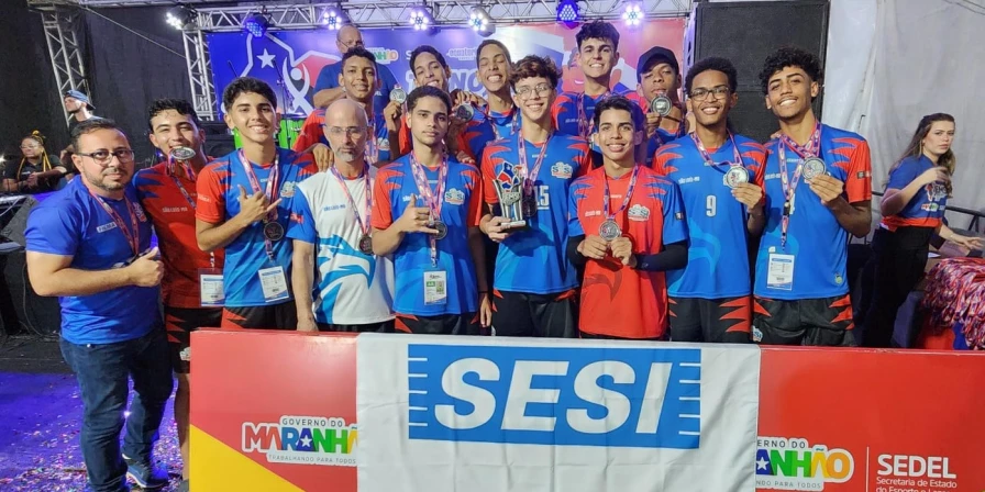 O lugar mais alto do pódio garantiu vaga para representar o Maranhão nos Jogos da Juventude 2024.